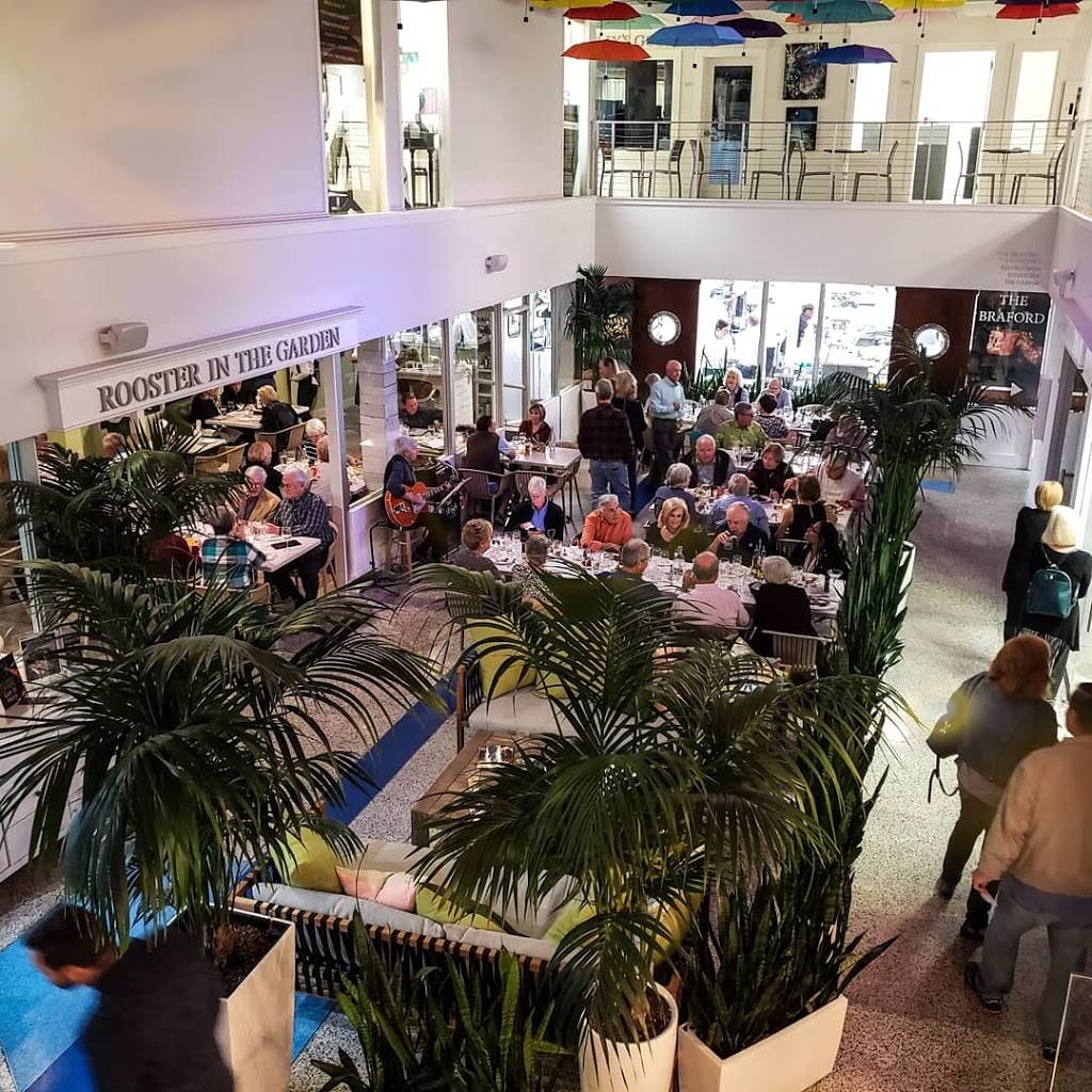 Rooster In The Garden | restaurant | 100 S 2nd St, Fort Pierce, FL 34950, USA | 7728829786 OR +1 772-882-9786