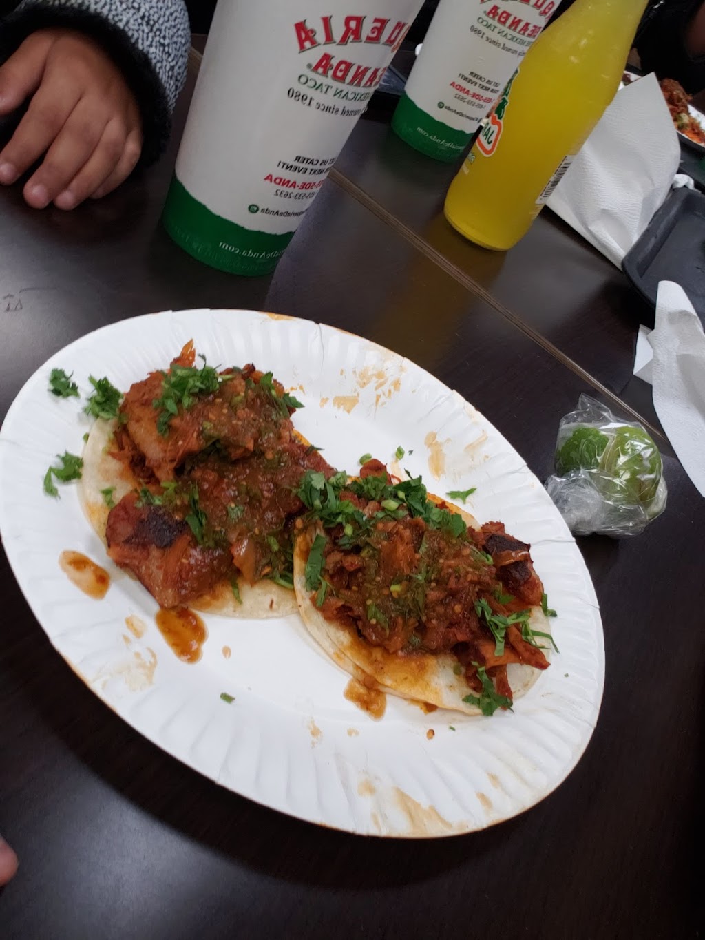 Taqueria De Anda | restaurant | 13011 W Chapman Ave, Orange, CA 92868, USA | 8555332632 OR +1 855-533-2632