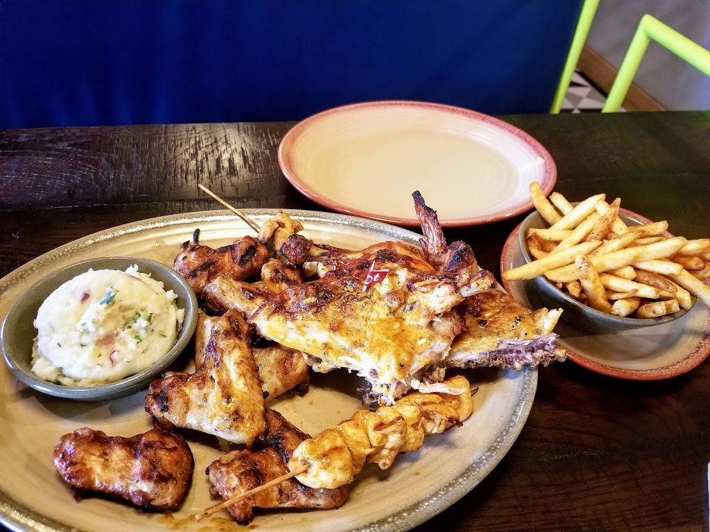 Nandos Danforth | meal takeaway | 671 Danforth Ave Unit A, Toronto, ON M4J 1L3, Canada | 4164615551 OR +1 416-461-5551