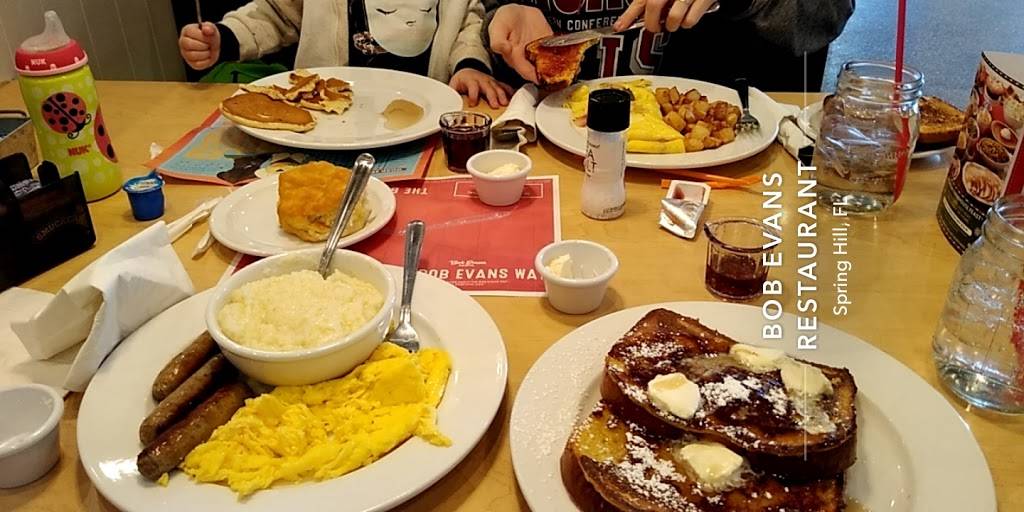 Bob Evans | restaurant | 12966 Cortez Blvd, Spring Hill, FL 34613, USA | 3525970154 OR +1 352-597-0154