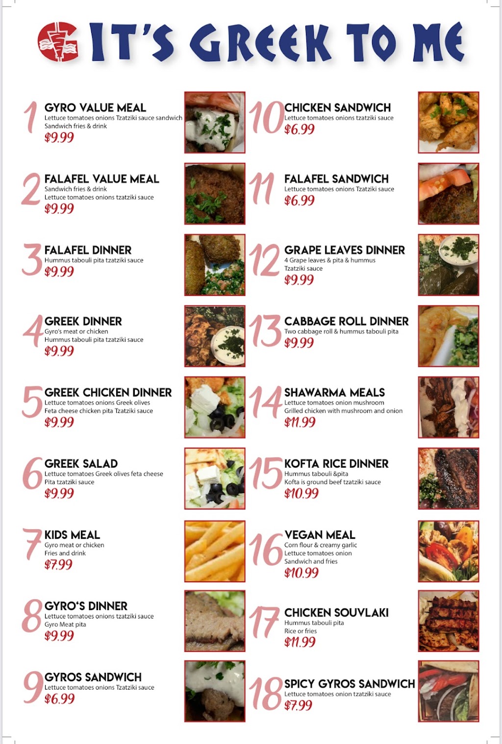 It’s Greek To Me | restaurant | 3866 S Sheridan Rd ste 104, Tulsa, OK 74135, USA | 9189042500 OR +1 918-904-2500