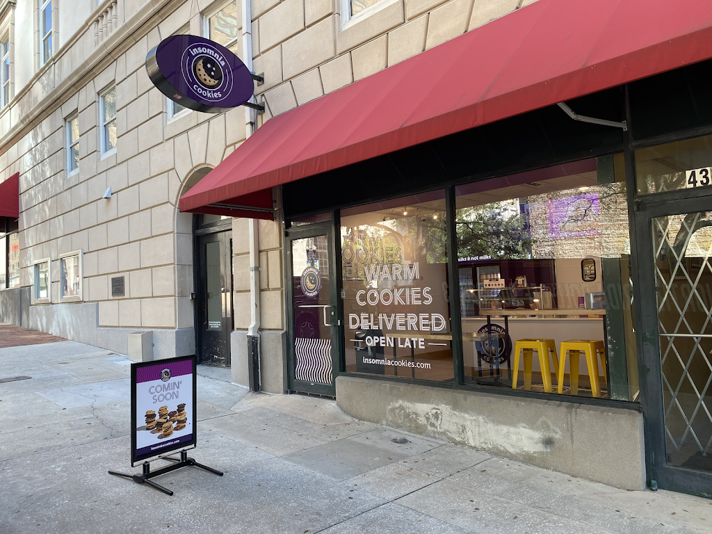 Insomnia Cookies | restaurant | 47 W Adams St, Jacksonville, FL 32202, USA | 9043373346 OR +1 904-337-3346