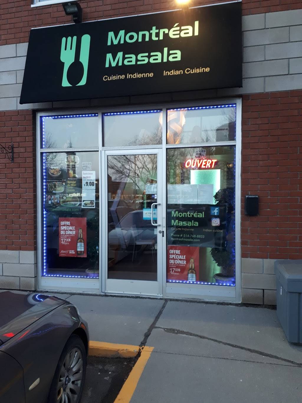 Montreal Masala cuisine Indienne | restaurant | 7 Place du Commerce Unit # 102, Verdun, QC H3E 2B5, Canada | 5147688833 OR +1 514-768-8833