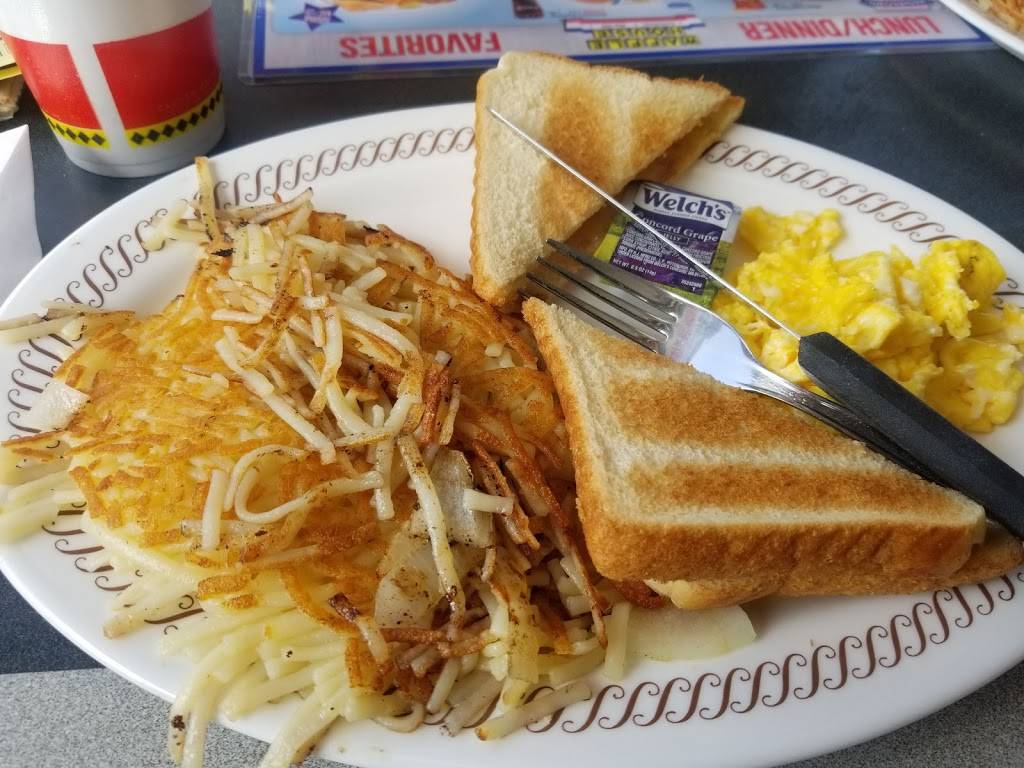 Waffle House | meal takeaway | 580 Fob James Dr, Valley, AL 36854, USA | 3347561936 OR +1 334-756-1936