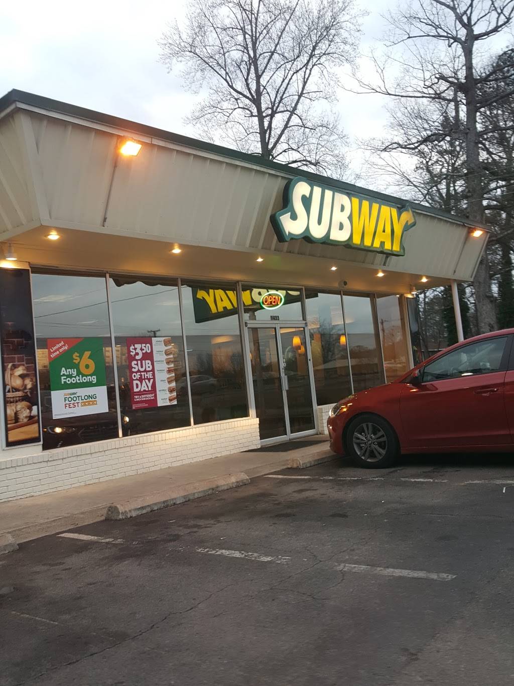 Subway | restaurant | 9433 Hwy 431 South, Owens Cross Roads, AL 35763, USA | 2567255252 OR +1 256-725-5252