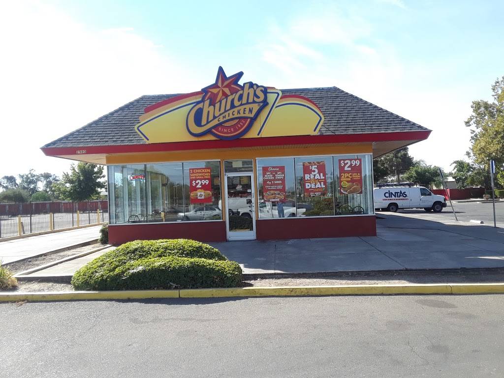 Churchs Chicken | restaurant | 2980 Florin Rd, Sacramento, CA 95822, USA | 9163921380 OR +1 916-392-1380