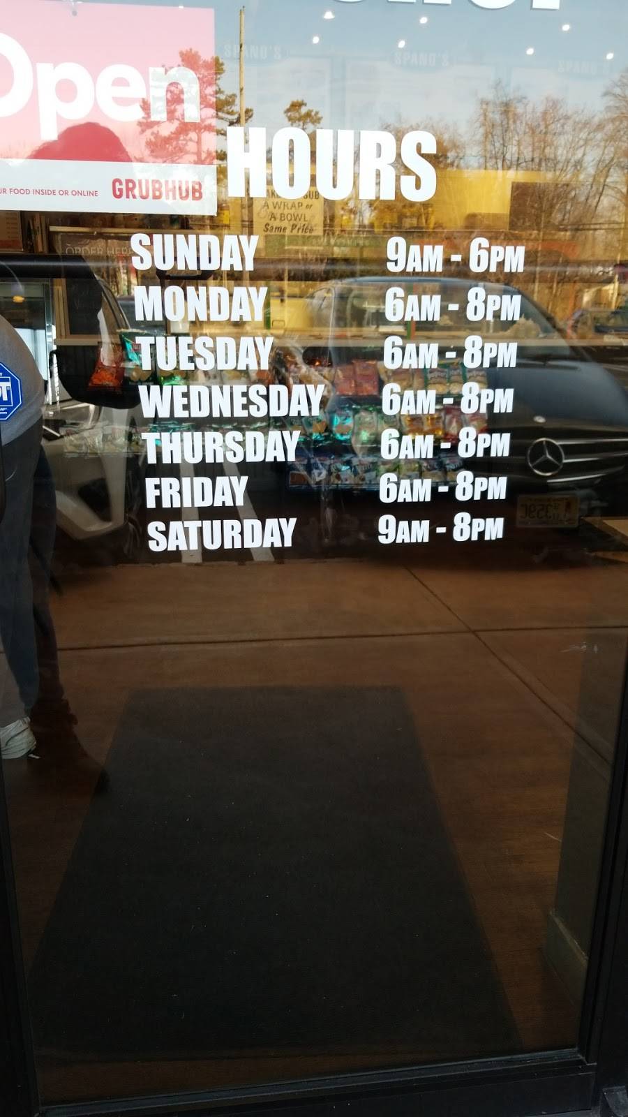 Spanos Sub Shop | restaurant | 242 Atlantic City Blvd, Bayville, NJ 08721, USA | 8482212156 OR +1 848-221-2156