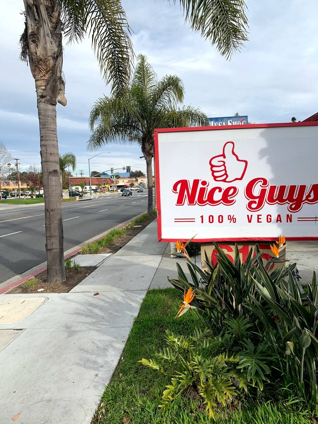 Nice Guys 100% Vegan | restaurant | 615 W 19th St, Costa Mesa, CA 92627, USA | 9014683426 OR +1 901-468-3426