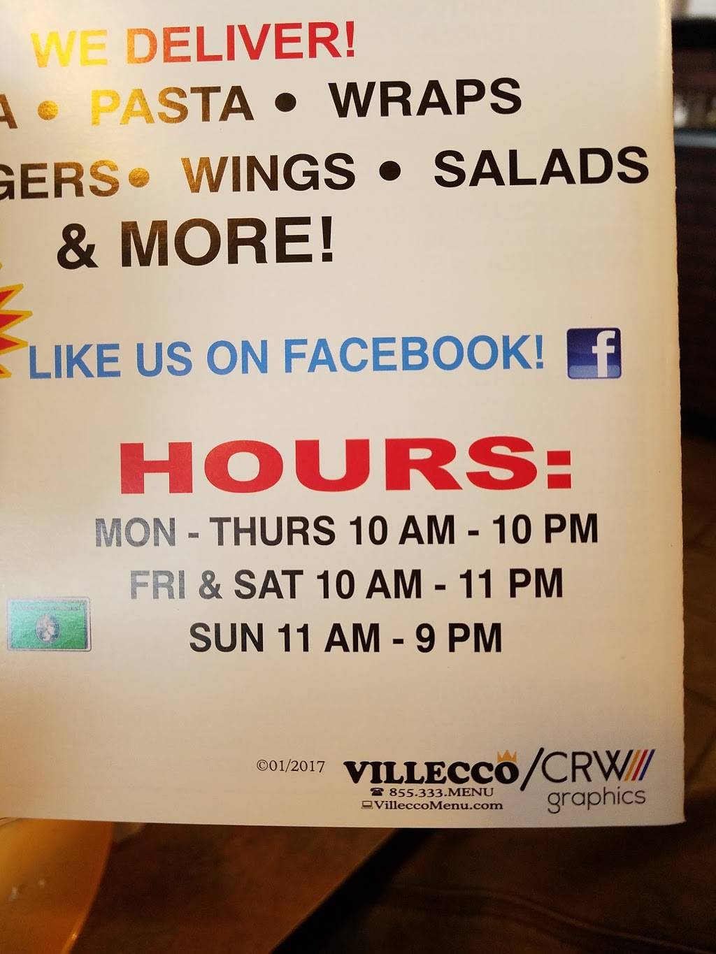 Papa Luigis Pizzeria | meal delivery | 39 N Main St, Woodstown, NJ 08098, USA | 8567694455 OR +1 856-769-4455