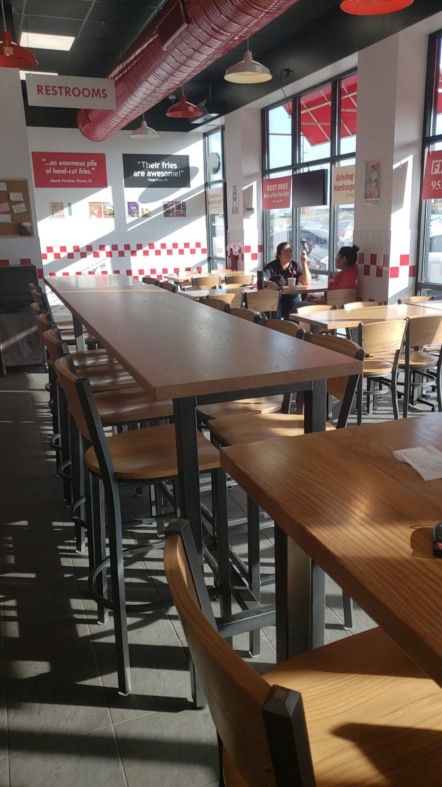 Five Guys | restaurant | 1404 County Rd 42 W, Burnsville, MN 55337, USA | 9524068673 OR +1 952-406-8673