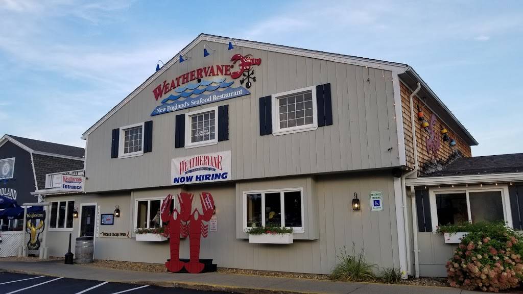 Weathervane Seafood Restaurant | restaurant | 306 US-1, Kittery, ME 03904, USA | 2074390330 OR +1 207-439-0330