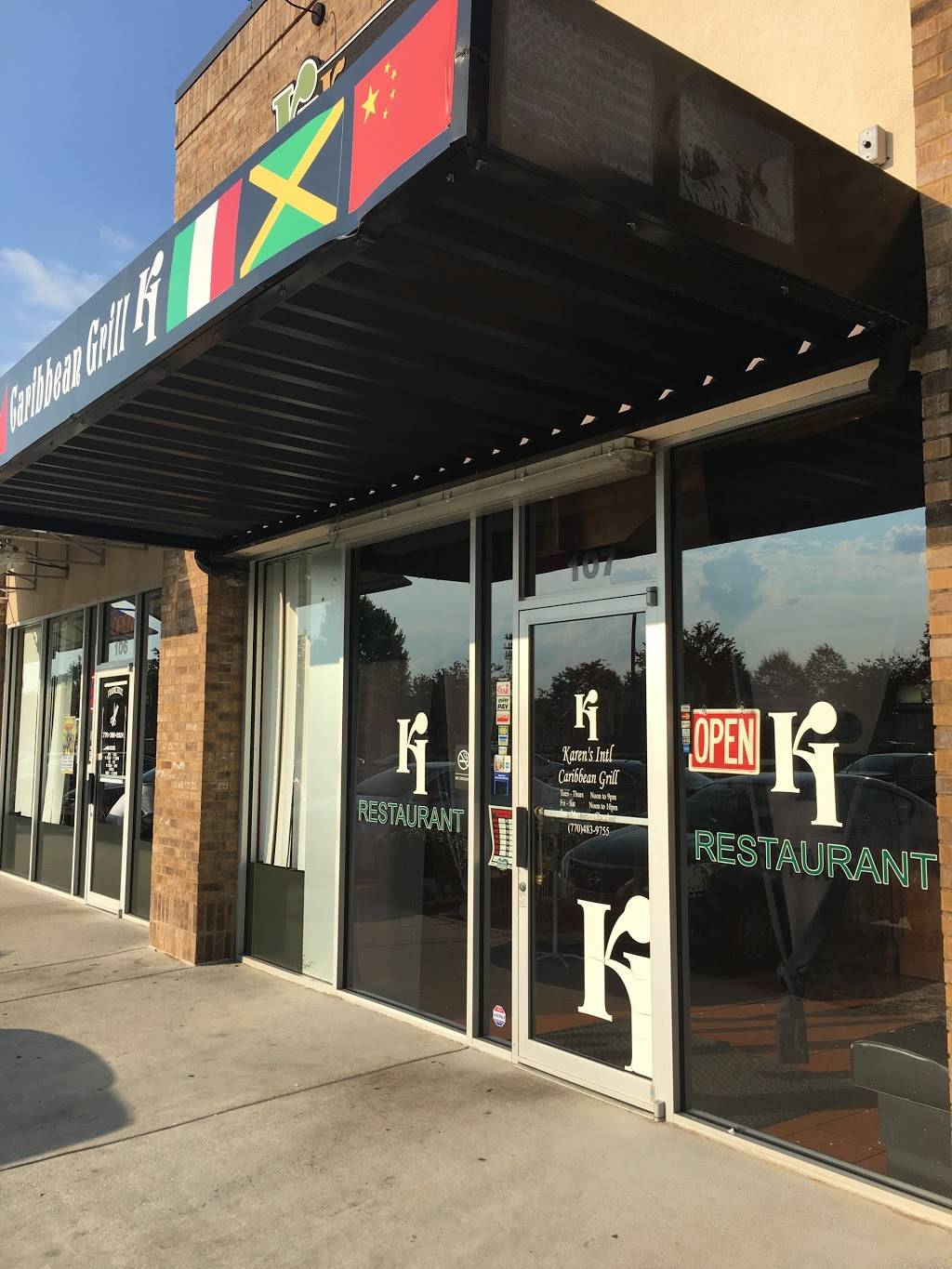 Karens International Caribbean Grill | restaurant | 2040 Eastside Dr SE #108, Conyers, GA 30013, USA | 7704839755 OR +1 770-483-9755