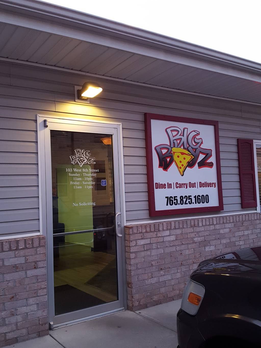 Big Boys Pizza | restaurant | 103 W 8th St, Connersville, IN 47331, USA | 7658251600 OR +1 765-825-1600