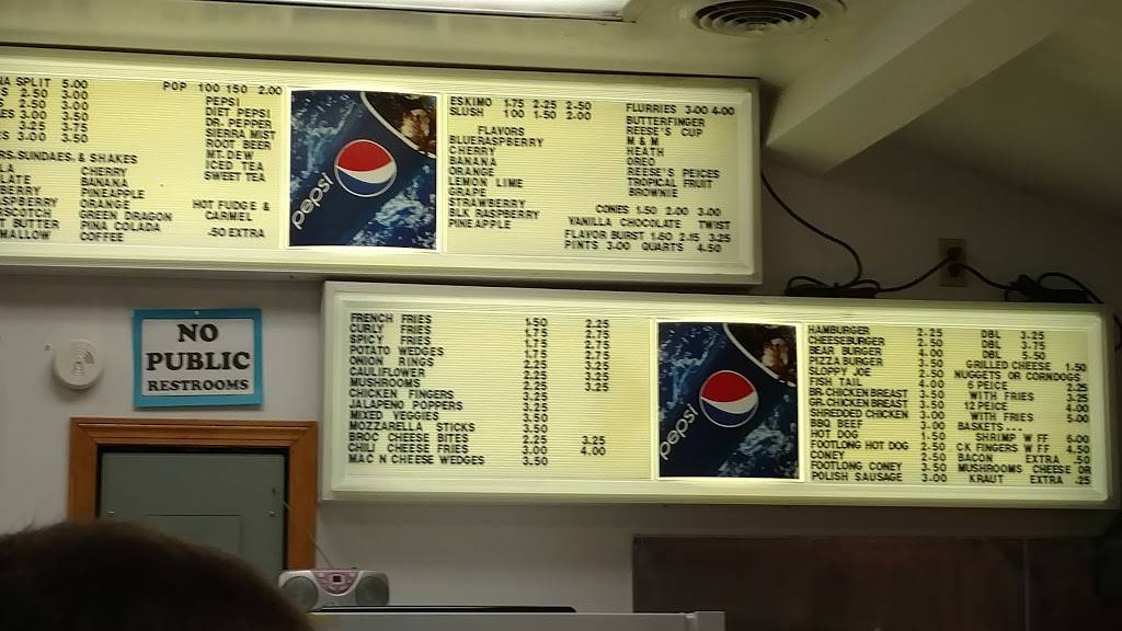 Dari-Land | restaurant | 109 Main St, Warsaw, OH 43844, USA | 7408243545 OR +1 740-824-3545