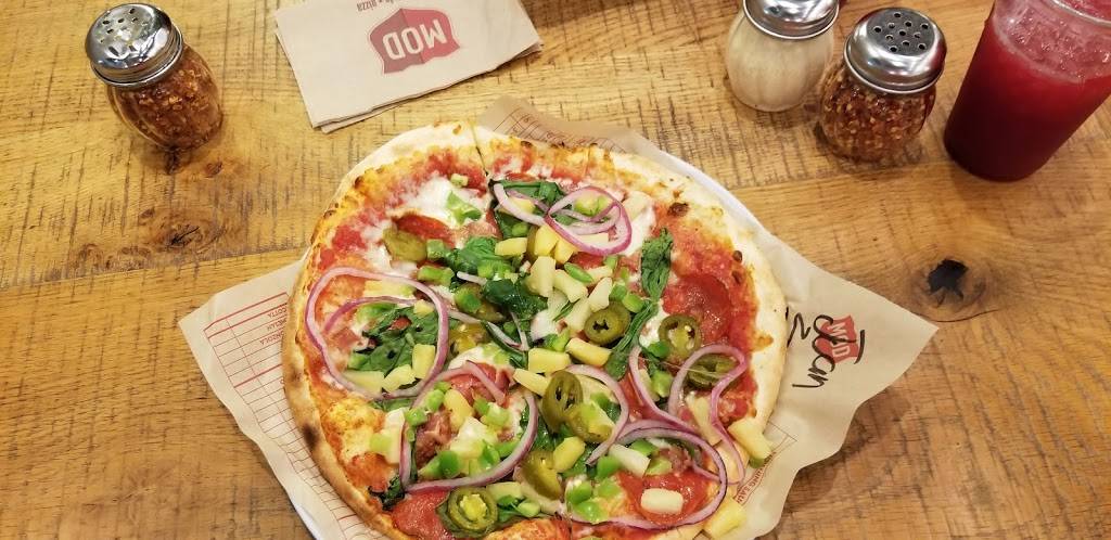 MOD Pizza | restaurant | 21295 S Ellsworth Loop #101, Queen Creek, AZ 85142, USA | 6024835075 OR +1 602-483-5075