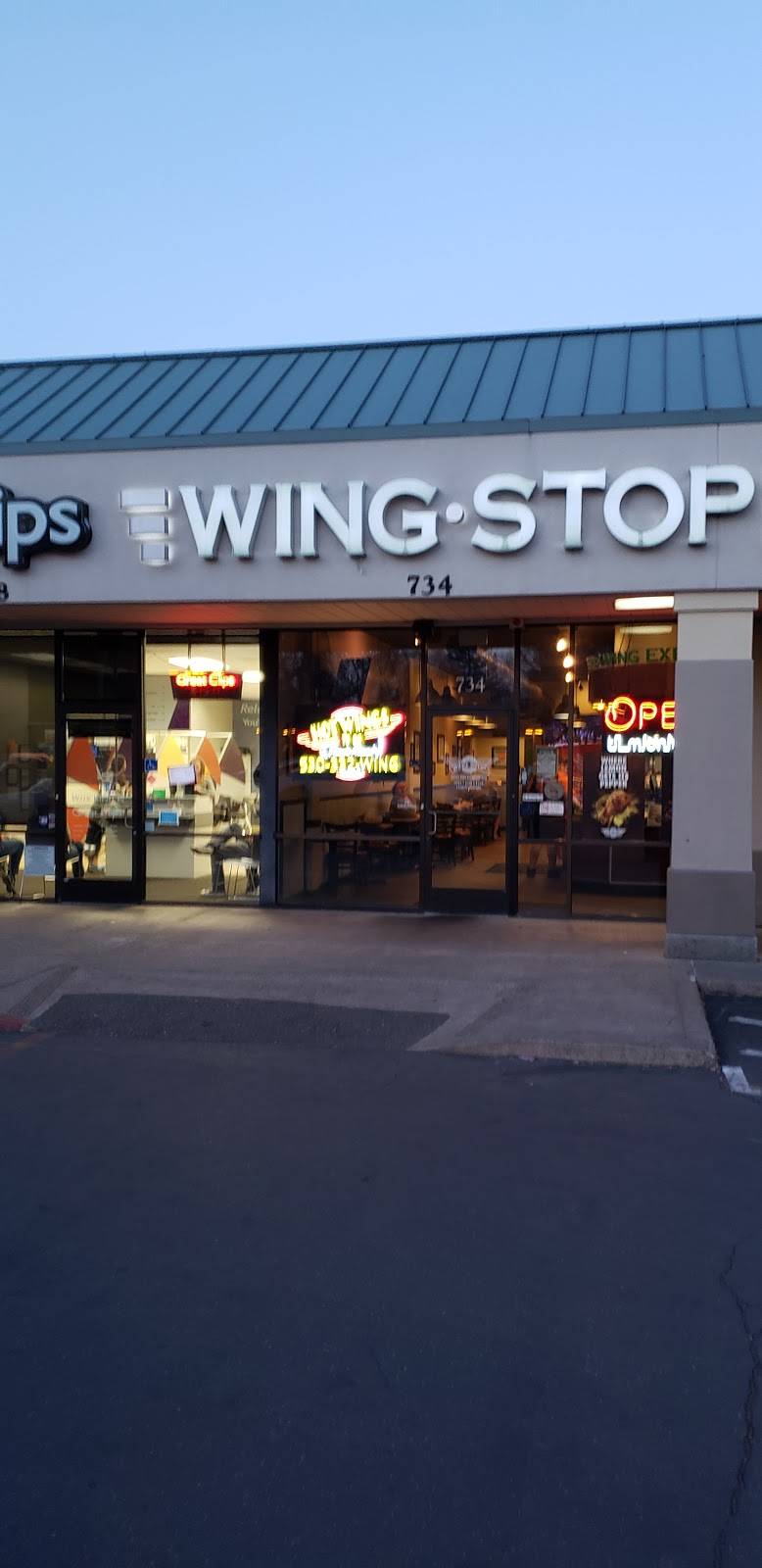 Wingstop | restaurant | 734 Mangrove Ave, Chico, CA 95926, USA | 5303329464 OR +1 530-332-9464