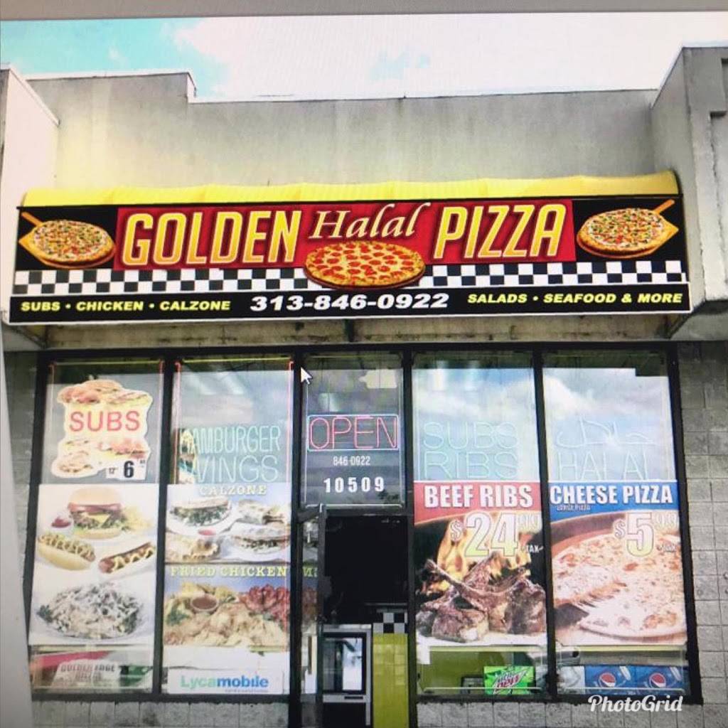 Golden Halal Pizza | restaurant | 10509 W Warren Ave, Dearborn, MI 48126, USA | 3138460922 OR +1 313-846-0922