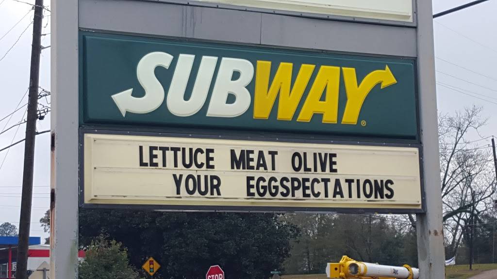 Subway | meal takeaway | 5796 Highway ll, #1, Purvis, MS 39475, USA | 6017945511 OR +1 601-794-5511