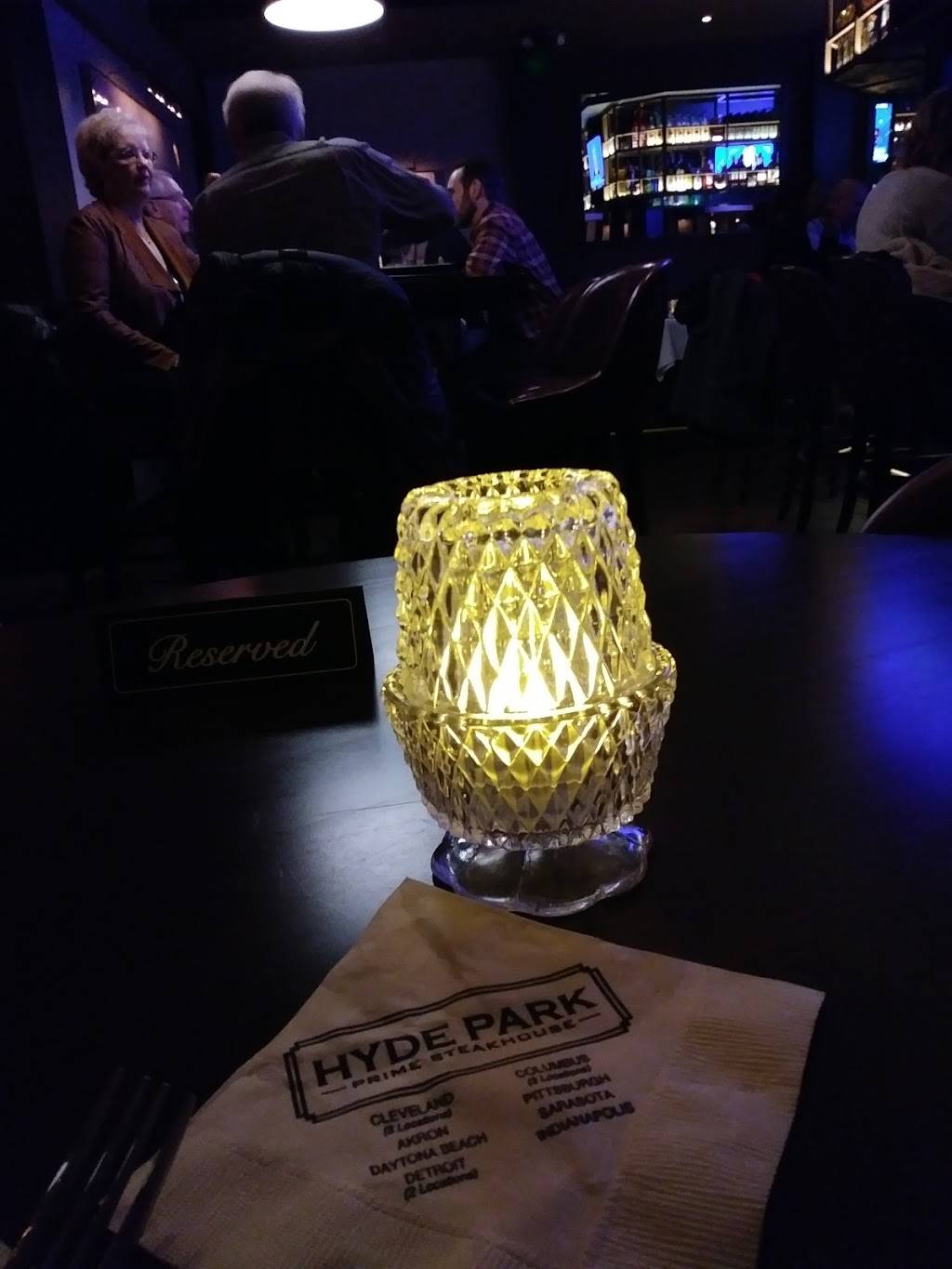 Hyde Park Prime Steakhouse | restaurant | 17107 Haggerty Rd, Northville, MI 48168, USA | 2486790007 OR +1 248-679-0007