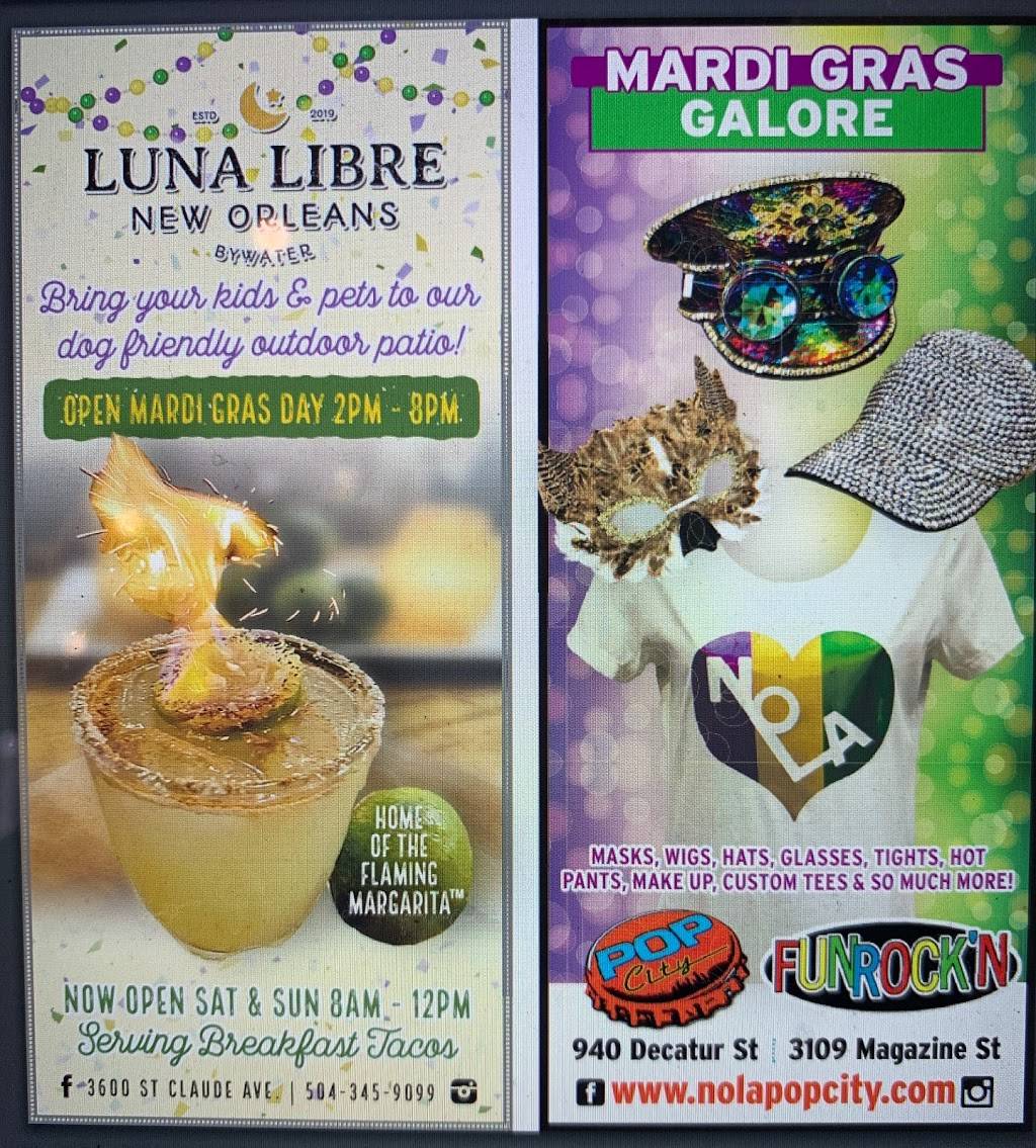 Luna Libre | restaurant | 3600 St Claude Ave, New Orleans, LA 70117, USA | 5042371284 OR +1 504-237-1284