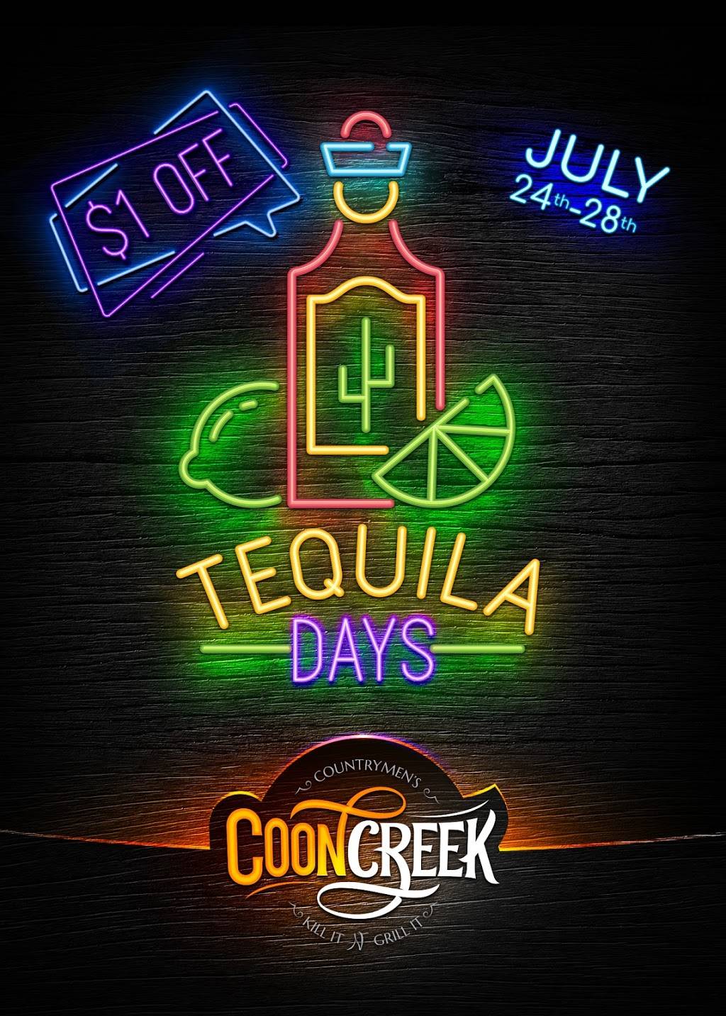 Coon Creek | restaurant | 66280 North Ave, Ray, MI 48096, USA | 5867845989 OR +1 586-784-5989