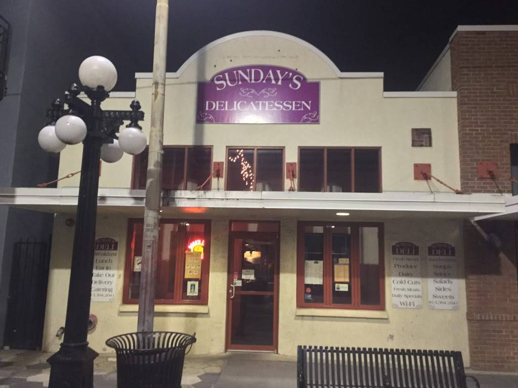 Sundays Delicatessen | restaurant | 1930 E 7th Ave, Tampa, FL 33605, USA | 8133042041 OR +1 813-304-2041