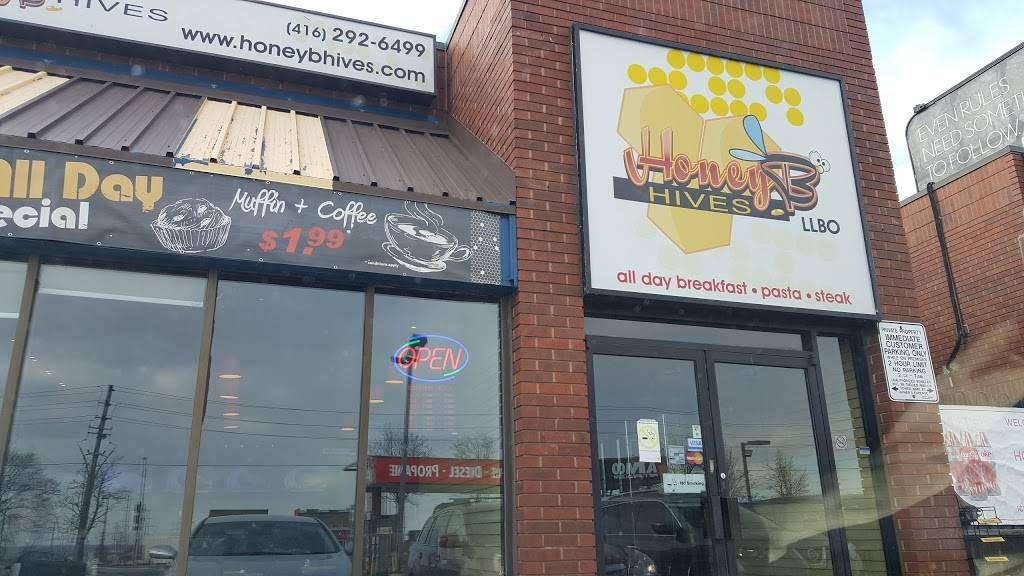 Honey B Hives Restaurant | restaurant | 2816 Markham Rd, Scarborough, ON M1V 4C3, Canada | 4162926499 OR +1 416-292-6499