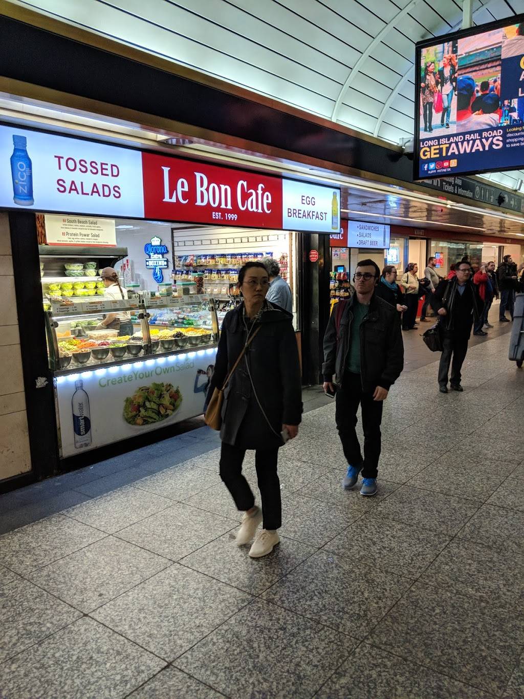 Le Bon Cafe | cafe | 1 Pennsylvania Plaza #1612, New York, NY 10119, USA | 2129475555 OR +1 212-947-5555