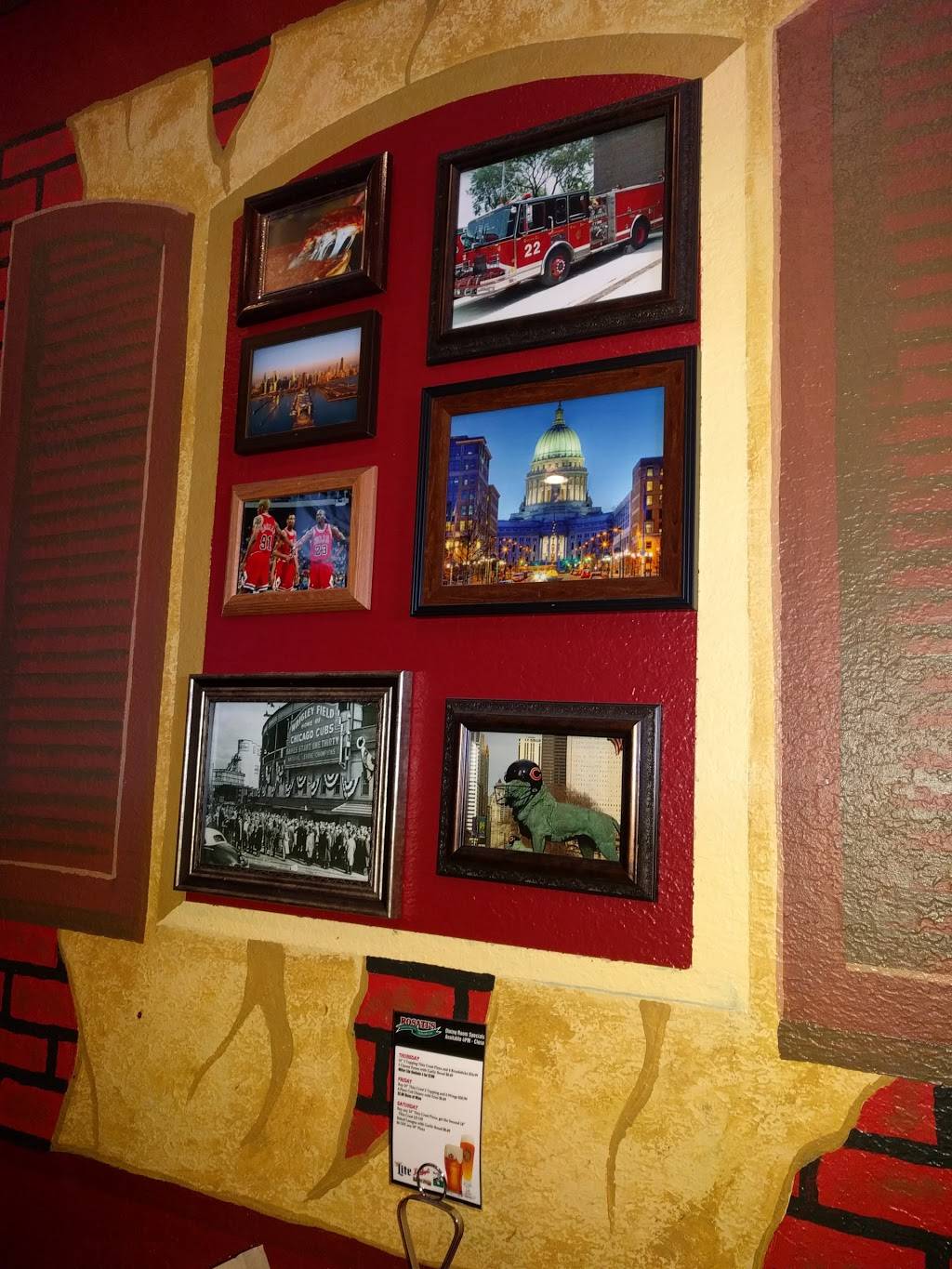 Rosatis Pizza | restaurant | 6644 Mineral Point Rd, Madison, WI 53705, USA | 6088339300 OR +1 608-833-9300