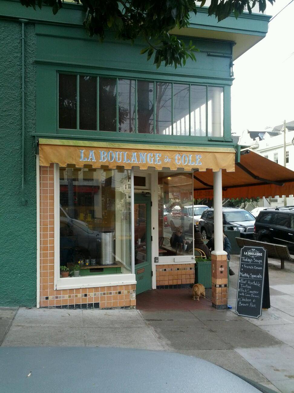 La Boulangerie de San Francisco, Cole | cafe | 1000 Cole St, San Francisco, CA 94117, USA | 4155928549 OR +1 415-592-8549