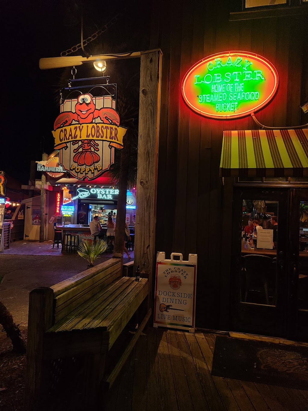 Poppys Crazy Lobster Destin | restaurant | 138 Fishermans Cove, Miramar Beach, FL 32550, USA | 8503511996 OR +1 850-351-1996