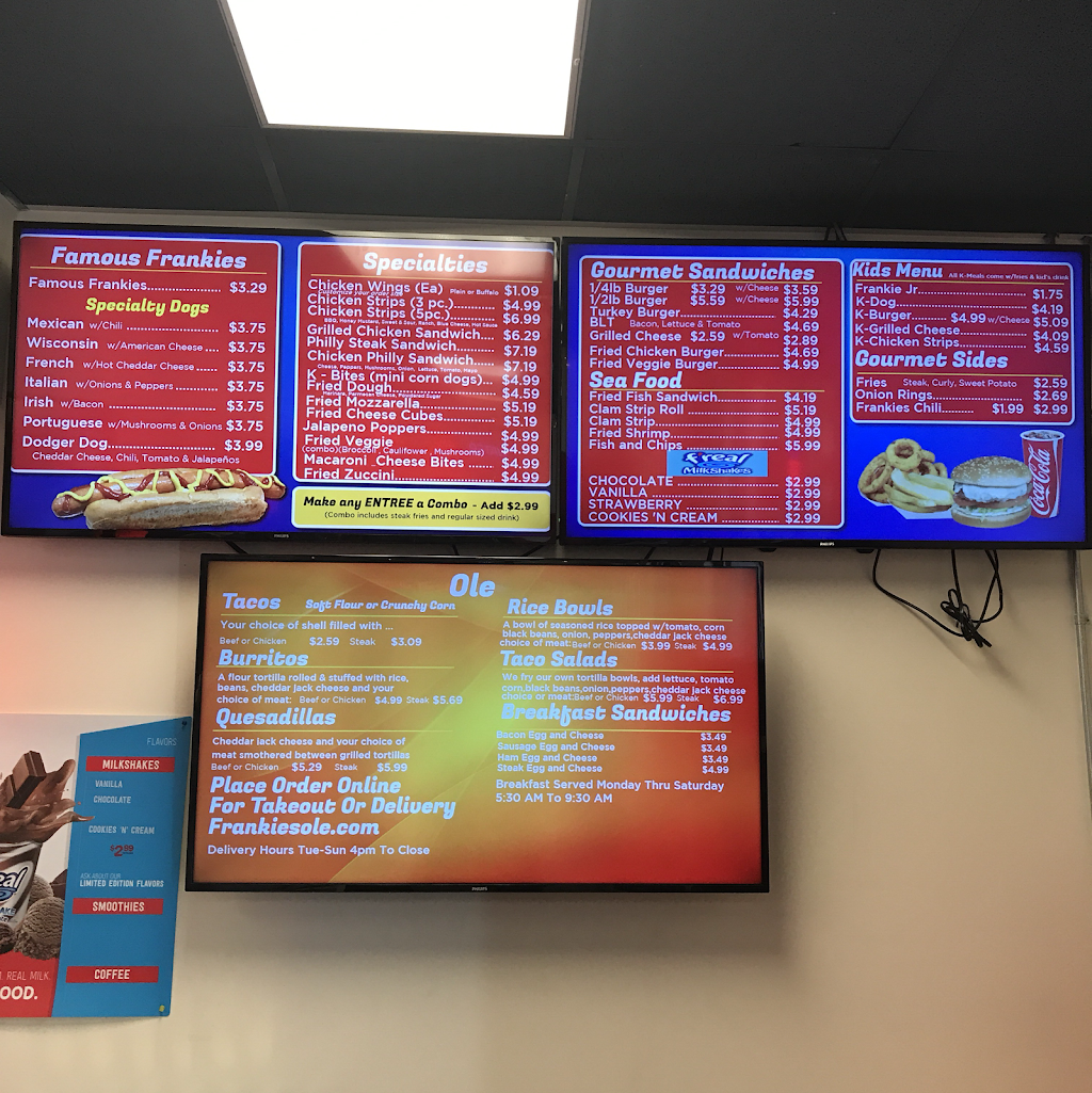 Frankies & Ole | restaurant | 469 Rubber Ave, Naugatuck, CT 06770, USA | 2037201234 OR +1 203-720-1234