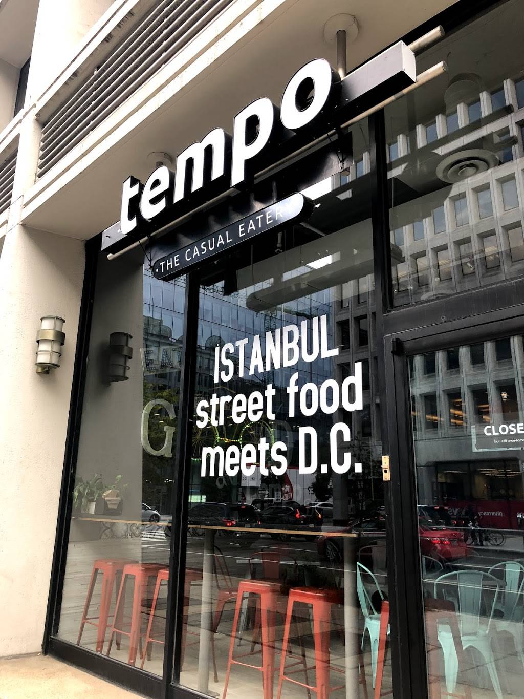 Tempo the casual eatery | restaurant | 1195 20th St NW, Washington, DC 20036, USA | 3019150000 OR +1 301-915-0000