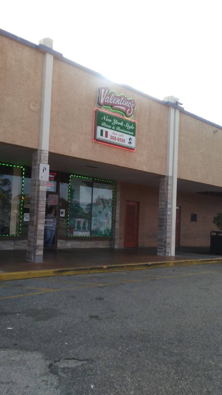 Valentinos New York Style Pizza & Restaurant | meal takeaway | 3550 S Washington Ave, Titusville, FL 32780, USA | 3212699559 OR +1 321-269-9559