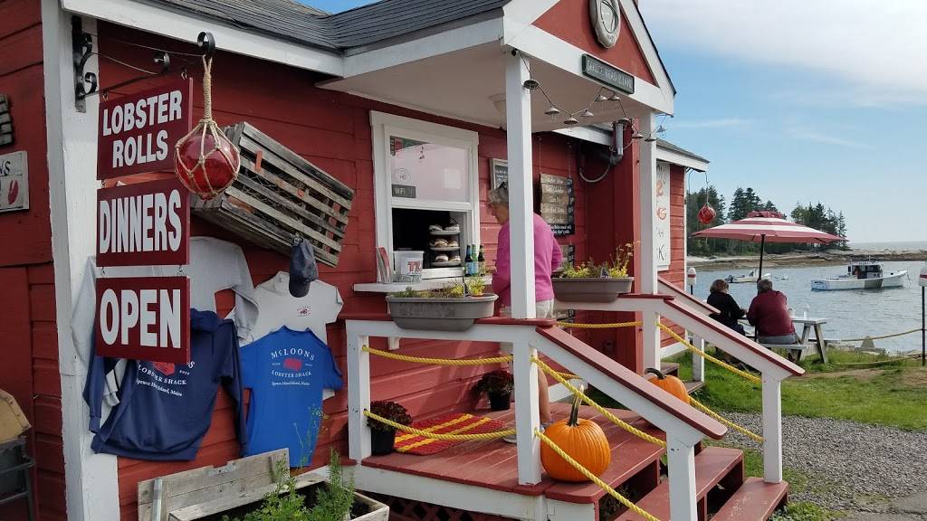 McLoons Lobster Shack | restaurant | 315 Island Rd, South Thomaston, ME 04858, USA | 2075931382 OR +1 207-593-1382