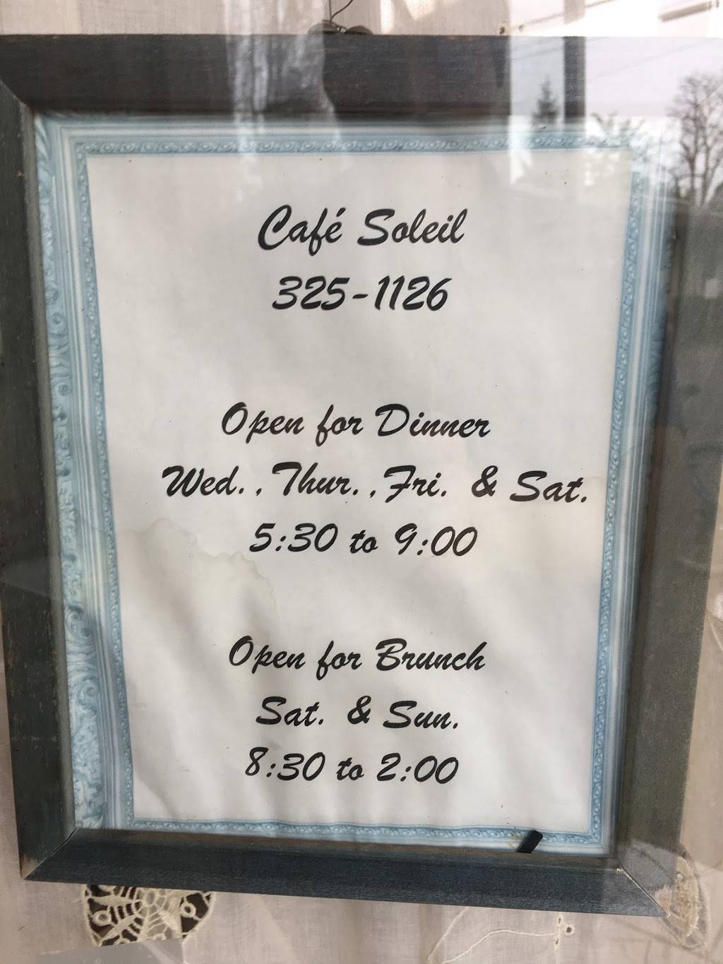 Cafe Soleil | restaurant | 1400 34th Ave, Seattle, WA 98122, USA | 2063251126 OR +1 206-325-1126