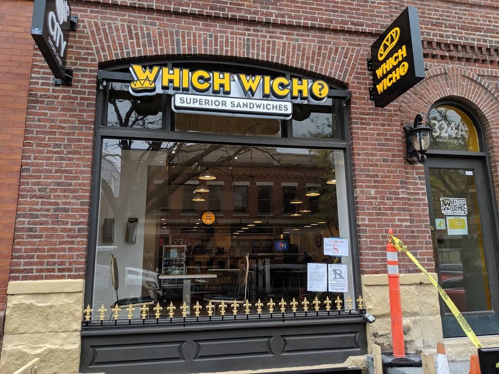 Which Wich | restaurant | 324a Newbury St, Boston, MA 02115, USA | 8573155991 OR +1 857-315-5991