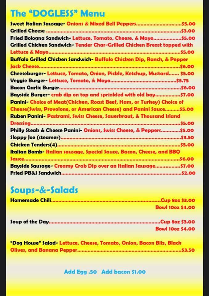 The Dog House | restaurant | 57 S Potomac St, Hagerstown, MD 21740, USA | 2408502883 OR +1 240-850-2883