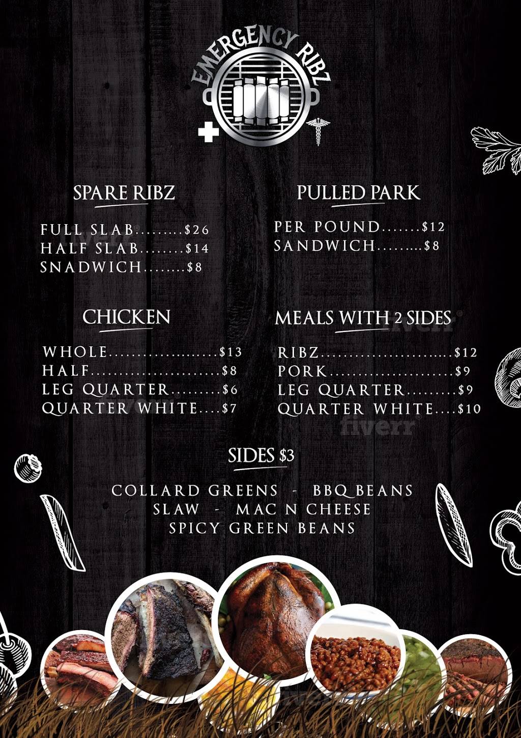 Emergency Ribz | restaurant | 7045 US Hwy 301 S, Riverview, FL 33578, USA | 8138571237 OR +1 813-857-1237