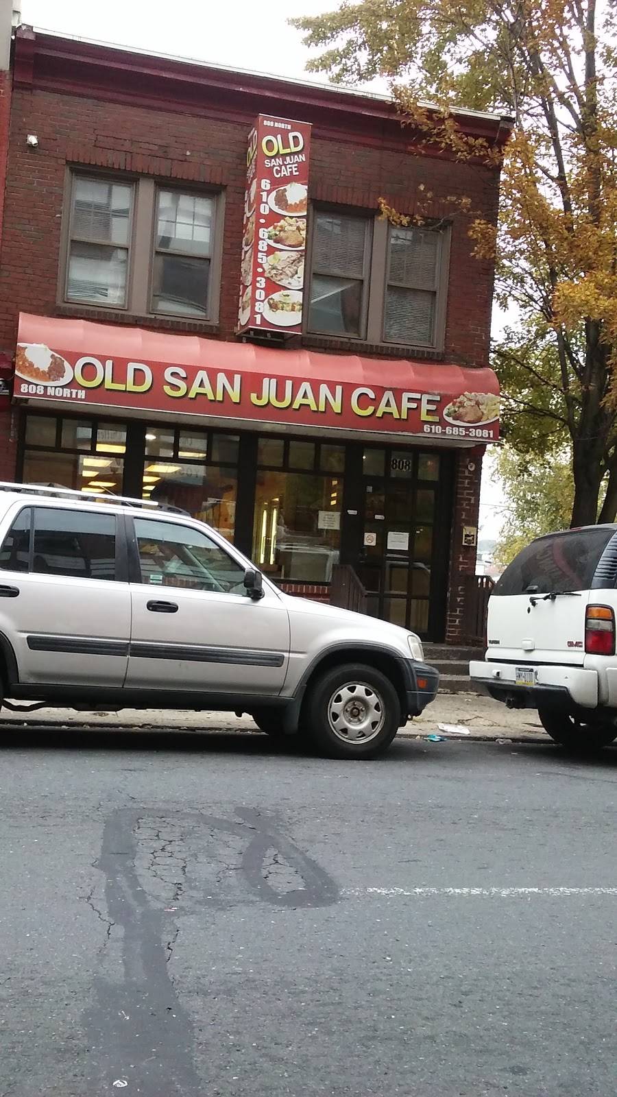 Old San Juan Cafe | restaurant | 808 N 9th St, Reading, PA 19604, USA | 6106853081 OR +1 610-685-3081