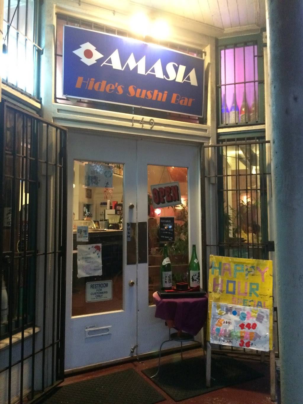 Amasia Hides Sushi Bar | restaurant | 149 Noe St, San Francisco, CA 94114, USA | 4158617000 OR +1 415-861-7000