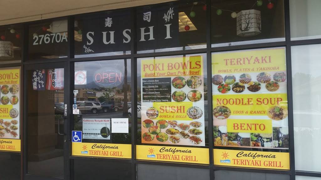 California Teriyaki Grill | restaurant | 27670 Santa Margarita Pkwy, Mission Viejo, CA 92691, USA | 9494619900 OR +1 949-461-9900