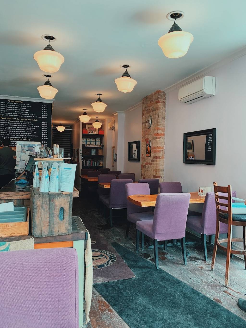 Purple Penguin Cafe | cafe | 889 Queen St E, Toronto, ON M4M 1J4, Canada | 4164658448 OR +1 416-465-8448