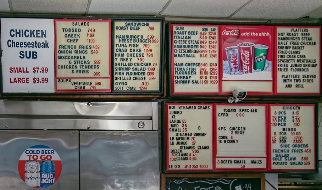 Leos Seafood Restaurant | restaurant | 139th St, Ocean City, MD 21842, USA | 4102509936 OR +1 410-250-9936