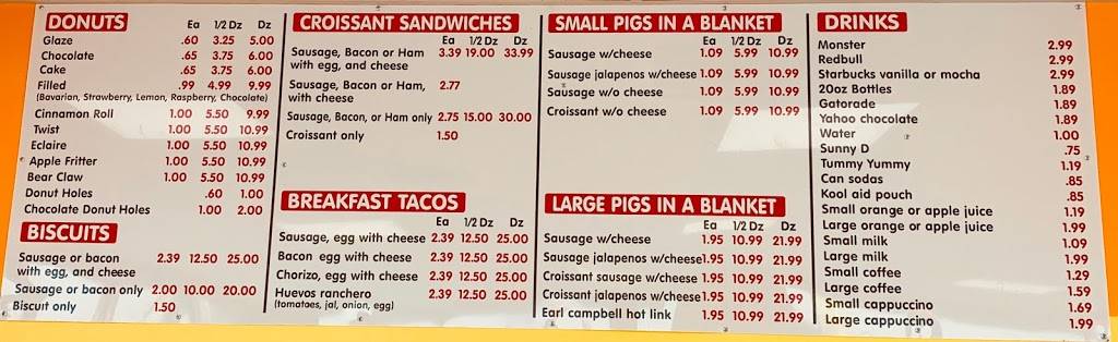 Snowflakes Donuts | restaurant | 203 N Main St, Hutchins, TX 75141, USA | 9722250808 OR +1 972-225-0808