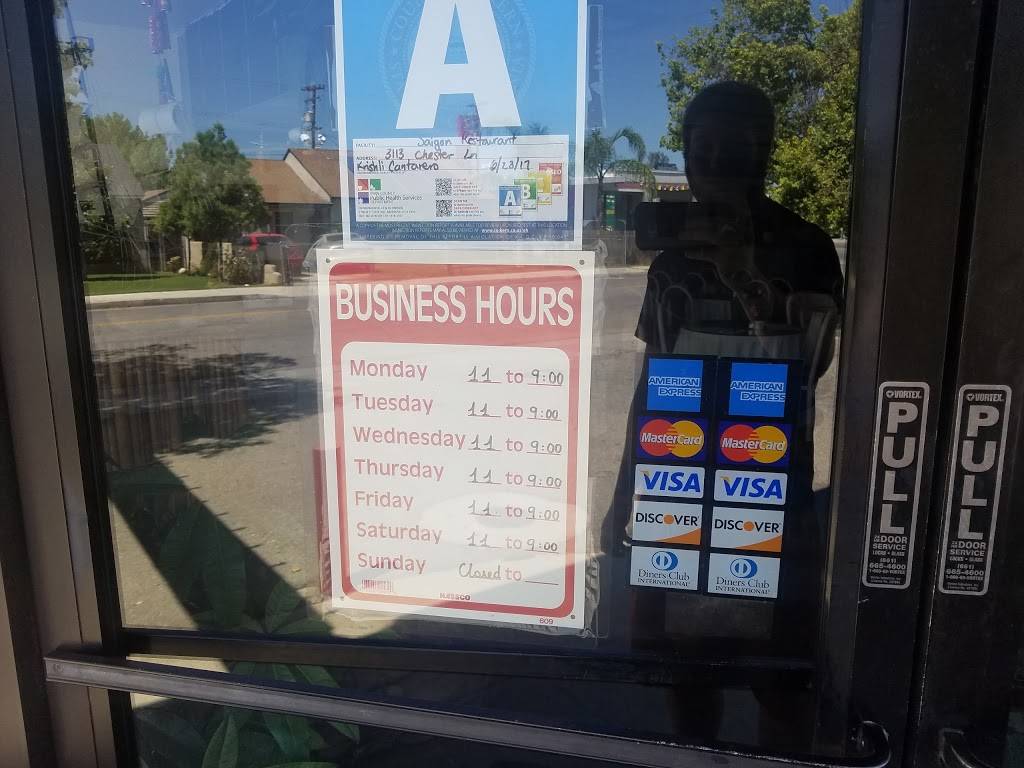 Saigon Restaurant | restaurant | 3113 Chester Ln, Bakersfield, CA 93304, USA | 6613278810 OR +1 661-327-8810