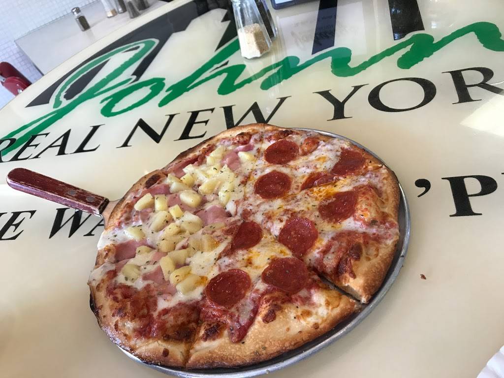 Johnnys Real New York Pizza | restaurant | 1320 Bison Ave, Newport Beach, CA 92660, USA | 9497181337 OR +1 949-718-1337
