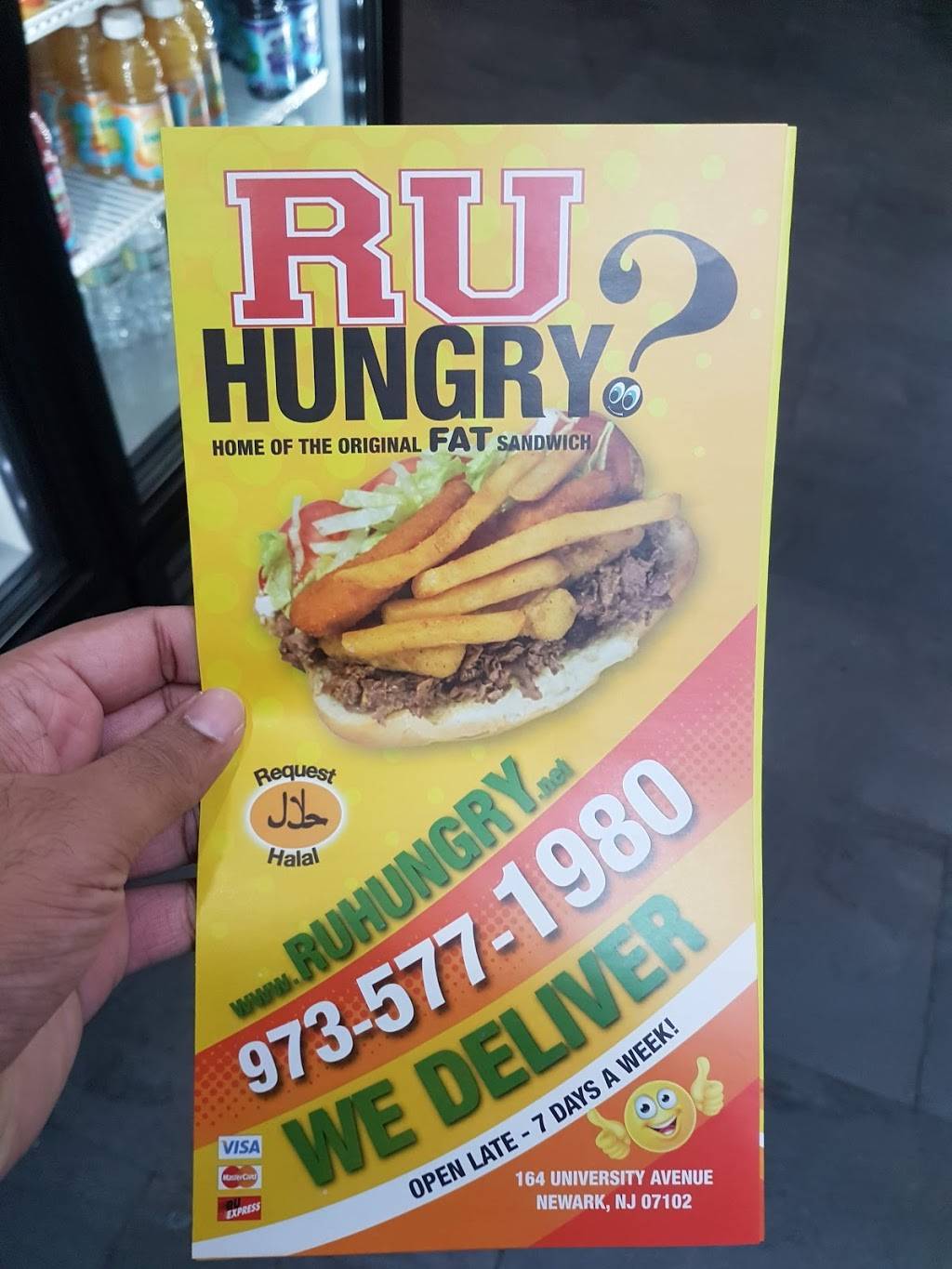 R U HUNGRY? | restaurant | 164 University Ave, Newark, NJ 07102, USA | 9735771980 OR +1 973-577-1980