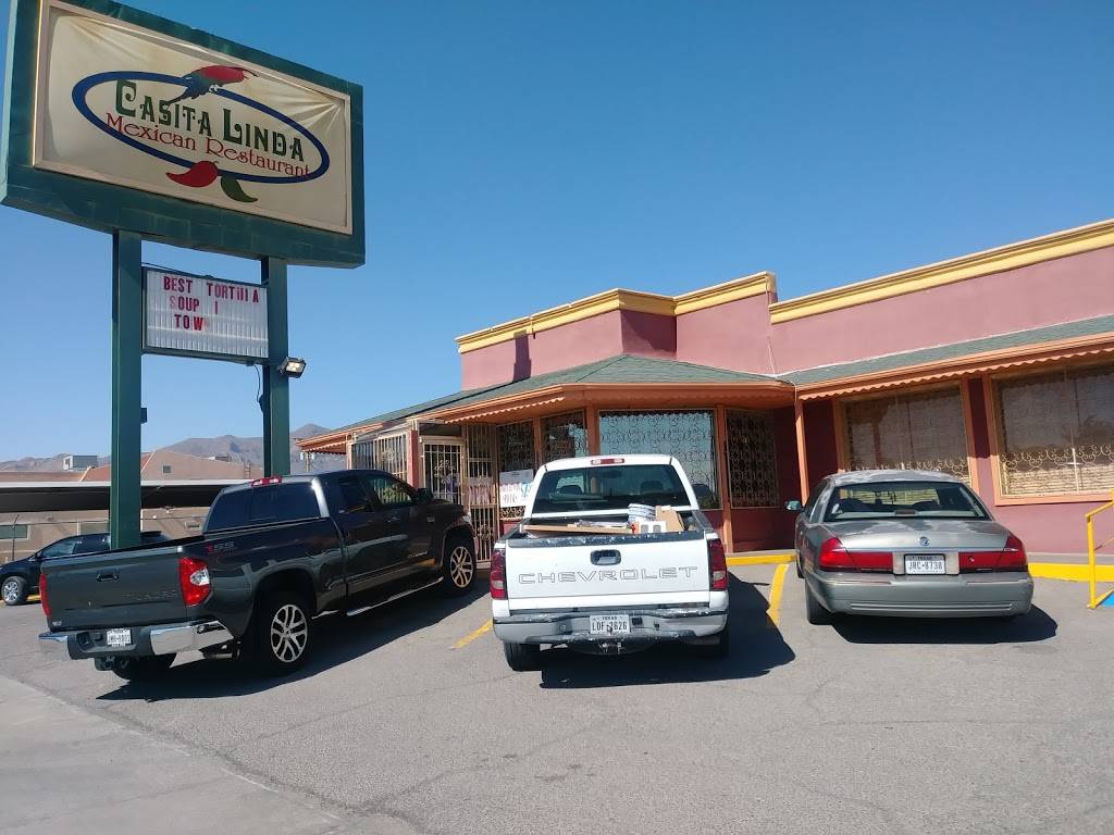 Casita Linda Mexican Restaurant | restaurant | 5315 Hondo Pass Dr, El Paso, TX 79924, USA | 9157579025 OR +1 915-757-9025