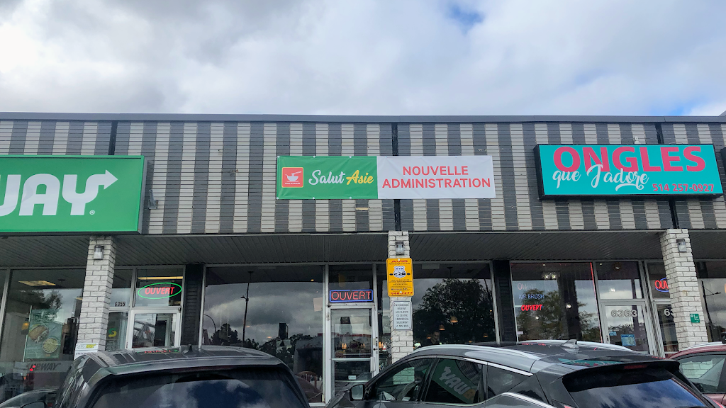 Salut Asie | restaurant | 6361 Rue Sherbrooke E, Montréal, QC H1N 1C4, Canada | 5142527031 OR +1 514-252-7031